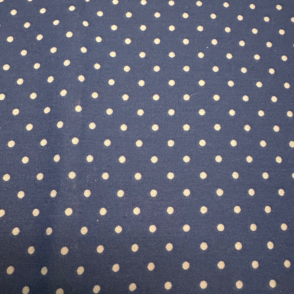 Sea Turtle Cotton Fabric Bundle Blue Polka Dot 3/4 Yard Total Quilting Sewing - Picture 3 of 4